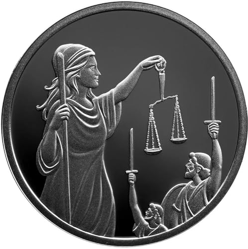 Power Coin Deborah The Prophetess Biblical Art Silber Münze 1 NIS Israel 2023 von Power Coin