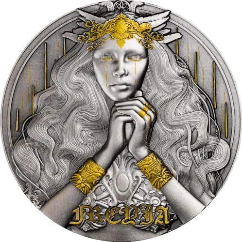 Power Coin Freyia Goddess of Gold 2 Oz Silber Münze 2000 Francs Cfa Cameroon 2025 von Power Coin