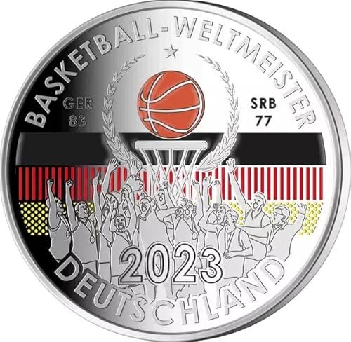 Power Coin German National Basketball Team World Cup Silber Medaille Germany 2023 von Power Coin