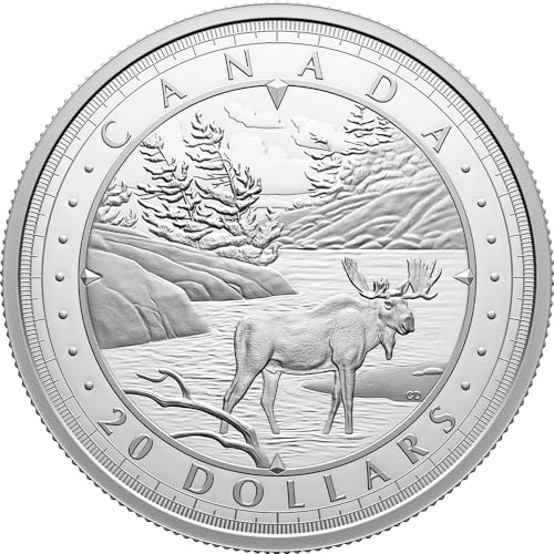 Power Coin Great Lakes Wondrous Waters Silber Münze 20$ Canada 2024 von Power Coin