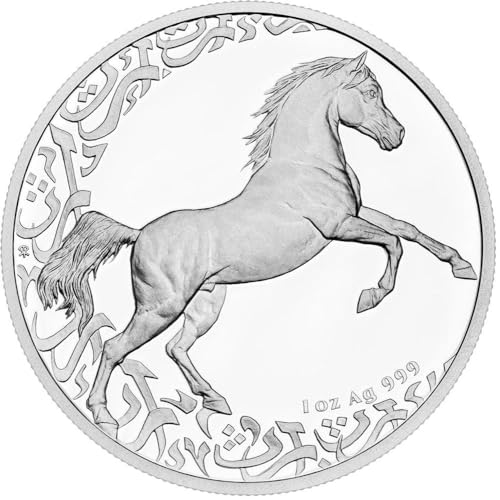 Power Coin Horse Treasures of The Gulf 1 Oz Silber Münze 2$ Niue 2024 von Power Coin
