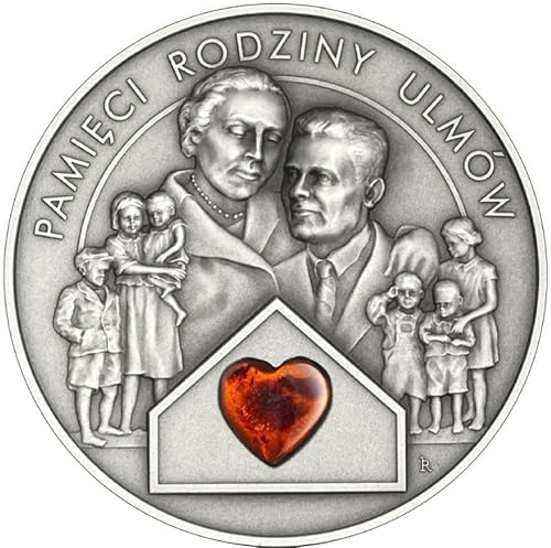 Power Coin In Memory of The Ulma Family 2 Oz Silber Münze 50 Zl Poland 2024 von Power Coin