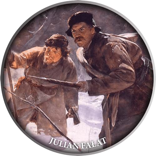 Power Coin Javelinmen by Julian Falat Pride of Polish Painting Silber Münze 500 Franken Cameroon 2023 von Power Coin