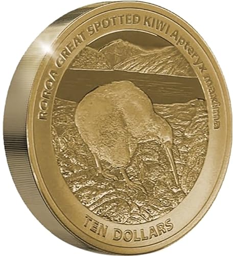 Power Coin Kiwi 1/4 Oz Gold Münze 10$ New Zealand 2024 von Power Coin