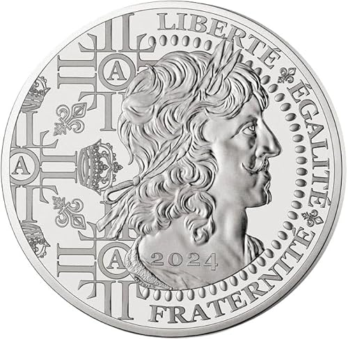 Power Coin Louis Xiii Ors De France Silber Münze 100€ Euro France 2024 von Power Coin