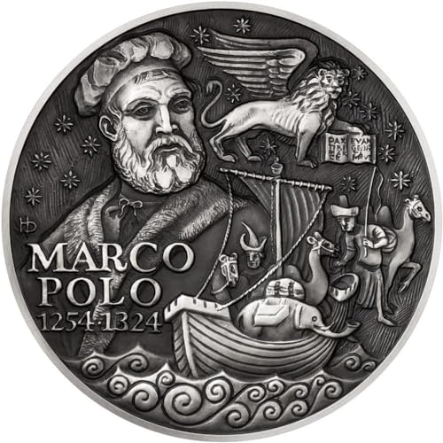 Power Coin Marco Polo 700 Jahrestag 1 Kg Kilo Silber Münze 80$ Niue 2024 von Power Coin