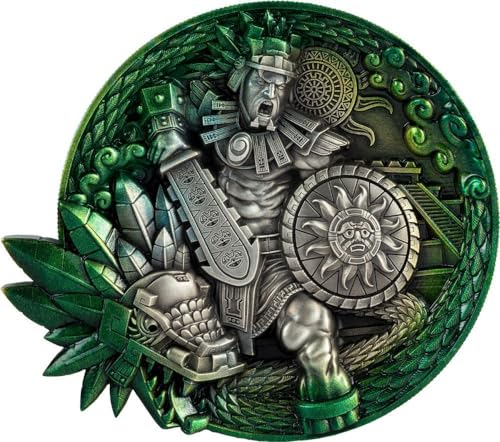 Power Coin Quetzalcoatl 10 Oz Silber Münze 50000 Francs Chad 2024 von Power Coin