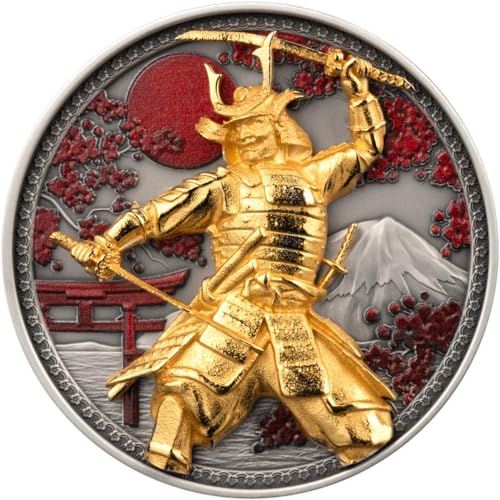 Power Coin Samurai 5 Oz Silber Münze 10$ Samoa 2024 von Power Coin