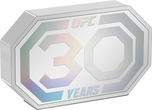 Power Coin UFC 30 Jahrestag 1 Oz Silber Münze 2$ Niue 2023 von Power Coin