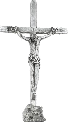 Price He Paid Silversmith Jesus Am Kreuz Kruzifix Silber Statue von Power Coin