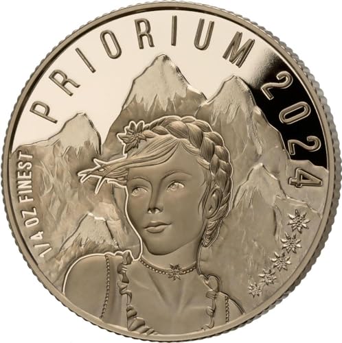 Priorium Supergold Gold Legierung Münze 25$ Solomon Islands 2024 von Power Coin