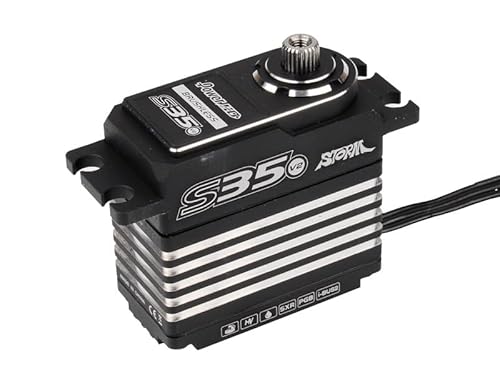 Power HD Brushless Premium Digital Servo # S35 V2 Black Silver 8.4V 45kg 0.085sec Power HD Brushless Premium Digital Servo # S35 V2 Black Silver 8.4V 45kg 0.085sec von Power HD