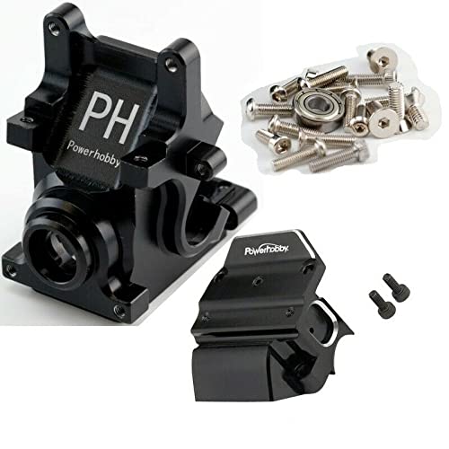 Powerhobby Aluminium-Getriebegehäuse + Schottdeckel schwarz Combo passend für Arrma Infraction Felony Limitless KRATON Outcast Talion Typhon SENTON Powerhobby Aluminium-Getriebegehäuse + Schottdeckel schwarz Combo passend für Arrma Infraction Felony Limitless KRATON Outcast Talion Typhon SENTON von Power Hobbies