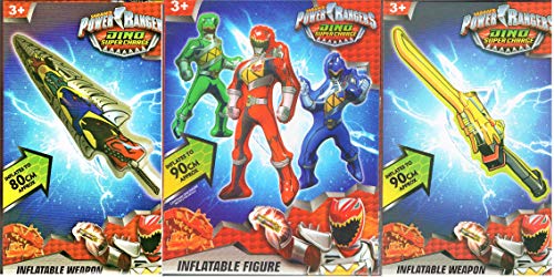 H Grossman Limited Power Rangers – Dino Super Charge – aufblasbare Figur, groß, 90 cm hoch, Rot H Grossman Limited Power Rangers – Dino Super Charge – aufblasbare Figur, groß, 90 cm hoch, Rot von Power Rangers