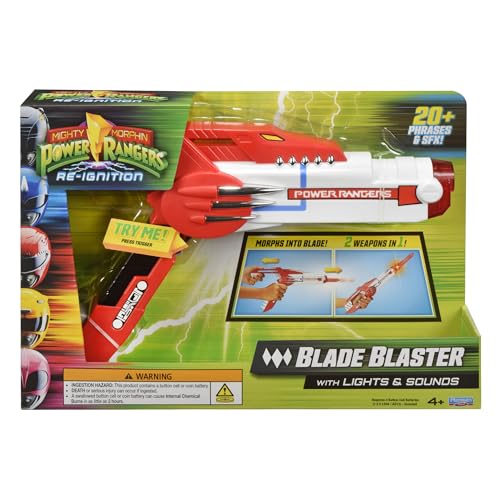 Mighty Morphin Power Rangers Blaster mit Lichtern & Sounds von Power Rangers