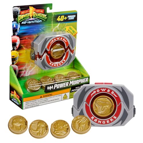 Power Rangers, Power Morpher, elektronisch, Sound- und Lichtfunktionen, inklusive Zubehör, für Kinder ab 4 Jahren, PWG02 von Power Rangers