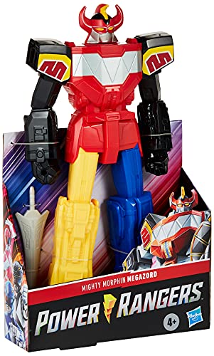 Power Rangers 25 cm große Mighty Morphin Megazord Action-Figur mit Schwert-Accessoire TV-Serie, E77045L0, Multi, One Size Power Rangers 25 cm große Mighty Morphin Megazord Action-Figur mit Schwert-Accessoire TV-Serie, E77045L0, Multi, One Size von Power Rangers