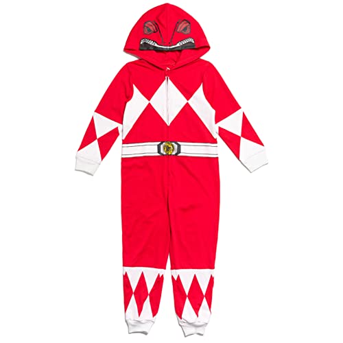 Power Rangers Cosplay-Overall mit Reißverschluss, für kleine bis große Kinder, Rot (Red Ranger), 2 Jahre von Power Rangers