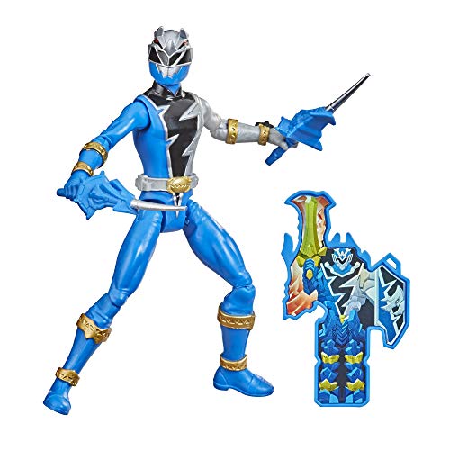 Power Rangers Dino Fury Blue Ranger 6-Inch Action Figure Toy Inspired by TV Show with Dino Fury Key and Weapon Accessories for Ages 4 and Up Power Rangers Dino Fury Blue Ranger 6-Inch Action Figure Toy Inspired by TV Show with Dino Fury Key and Weapon Accessories for Ages 4 and Up von Power Rangers