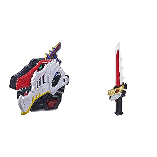 Power Rangers Dino Fury Chromafury Schwert Elektronisches Farbscan Spielzeug mit Lichtern und Sounds & Dino Fury Morpher Elektronisches Spielzeug mit Lichtern, Sounds und Dino Fury Schlüssel von Power Rangers