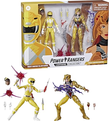 Power Rangers Lightning Collection Mighty Morphin Yellow Ranger Vs. Scorpina 2er-Pack von Power Rangers