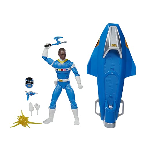 Power Rangers Hasbro Lightning Collection - In Space Blue Ranger & Galaxy Glider Deluxe Action Figure (F5398) von Power Rangers