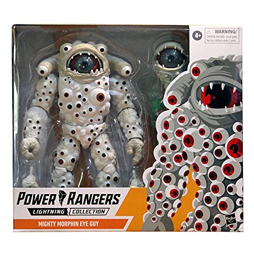 Power Rangers Lightning Collection Mighty Morphin Eye Guy 15 cm Premium Collectible Action Figure Toy with Accessories Multicolor F5430 von Power Rangers