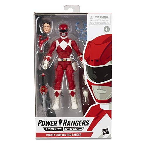 Power Rangers Lightning Collection 6” Mighty Morphin Red Ranger Action Figure von Power Rangers