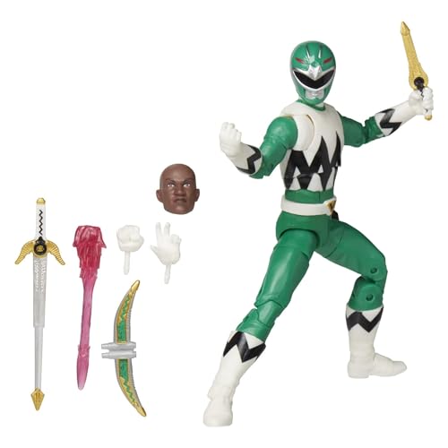 Power Rangers Lightning Collection Lost Galaxy 15 cm große Grüner Ranger Premium Figur zum Sammeln und Accessoires, Multi Power Rangers Lightning Collection Lost Galaxy 15 cm große Grüner Ranger Premium Figur zum Sammeln und Accessoires, Multi von Power Rangers