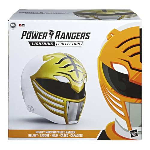Power Rangers Lightning Collection Mighty Morphin Weißer Ranger Helm von Power Rangers