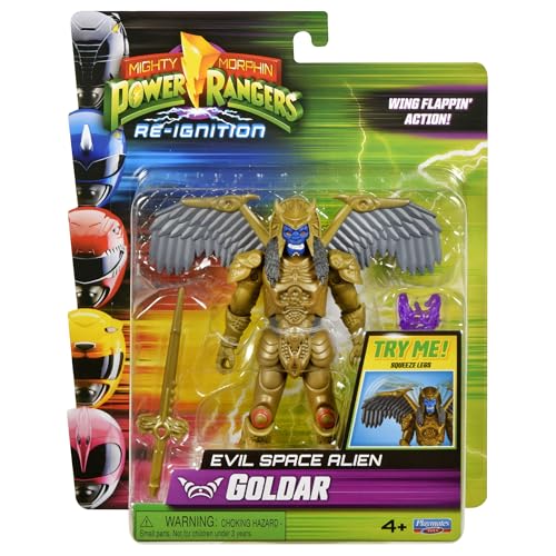 Power Rangers Mighty Morphin Re-Ignition - Goldar Actionfigur Sammeln Sie jetzt alle Ihre Lieblings-Mighty-Morphin-Spielzeuge Power Rangers Mighty Morphin Re-Ignition - Goldar Actionfigur Sammeln Sie jetzt alle Ihre Lieblings-Mighty-Morphin-Spielzeuge von Power Rangers