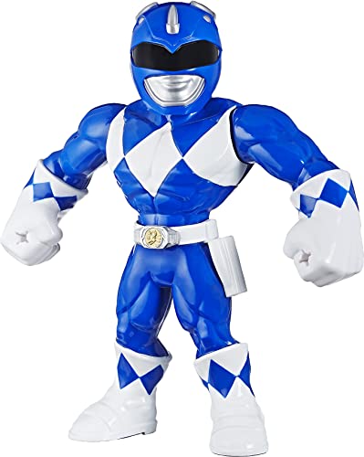 Power Rangers Playskool Heroes Mega Mighties 25 cm große Blauer Ranger Figur, Spielzeuge zum Sammeln, Kinder ab 3 Jahren Power Rangers Playskool Heroes Mega Mighties 25 cm große Blauer Ranger Figur, Spielzeuge zum Sammeln, Kinder ab 3 Jahren von Power Rangers
