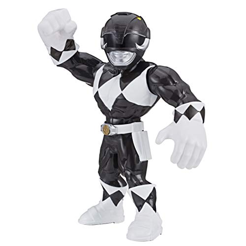 Power Rangers Playskool Heroes Mega Mighties 25 cm große Schwarzer Ranger Figur, Spielzeuge zum Sammeln, Kinder ab 3 Jahren Power Rangers Playskool Heroes Mega Mighties 25 cm große Schwarzer Ranger Figur, Spielzeuge zum Sammeln, Kinder ab 3 Jahren von Power Rangers