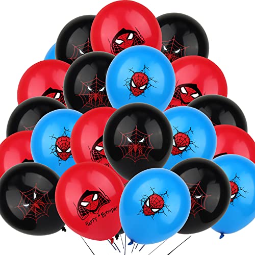 Powmag Packung mit 45 Blauen und Schwarzen Luftballons von Powmag