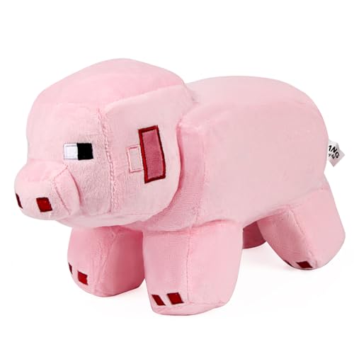Powmag Schwein Kuscheltier, 28 cm Plüschtier, Plüsch Kuscheltier Anime Puppe, Plüschtier für Mädchen, Flauschiges Stofftier zum Spielen, Kuscheln, Gemütliches Schmusetier, Rosa Powmag Schwein Kuscheltier, 28 cm Plüschtier, Plüsch Kuscheltier Anime Puppe, Plüschtier für Mädchen, Flauschiges Stofftier zum Spielen, Kuscheln, Gemütliches Schmusetier, Rosa von Powmag