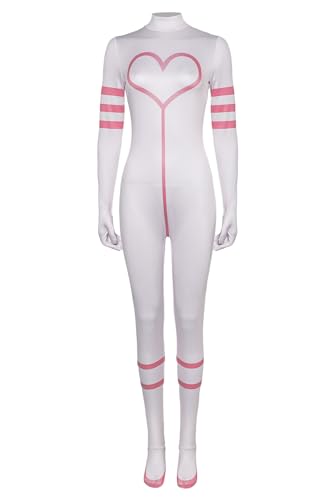 Poymium Angel Dust Kostüm Engel Staub Cosplay Bodys Overall Clinging White Outfits Frauen Halloween Karneval Party Anzug Poymium Angel Dust Kostüm Engel Staub Cosplay Bodys Overall Clinging White Outfits Frauen Halloween Karneval Party Anzug von Poymium