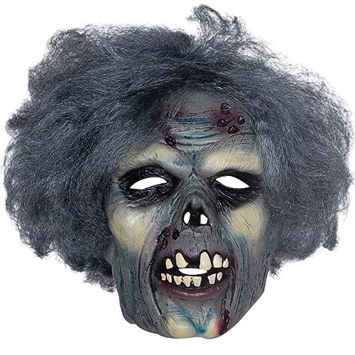 Halloween Gruselige Zombie -maske, Scary Dead Man Headmaske, Horror Zombie Kostüm Cosplay Requisiten Kopfbedeckung Für Halloween Masquerade Party von Ppmter