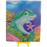 Diamond Painting Delfin mit Aufsteller Diamond Painting Delfin mit Aufsteller von Pracht Creatives Hobby GmbH