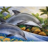 PRACHT Malen nach Zahlen Junior Delfine 40x32,5cm PRACHT Malen nach Zahlen Junior Delfine 40x32,5cm von Pracht Creatives