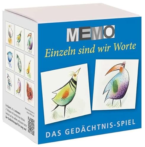 Memo-Spiel - Einzeln sind wir Worte: MEMO-Spiel mit Bildern von Sabine Waldmann-Brun Memo-Spiel - Einzeln sind wir Worte: MEMO-Spiel mit Bildern von Sabine Waldmann-Brun von Präsenz Medien & Verlag