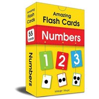 Amazing Flash Cards Numbers: Early Development of Preschool Toddler (55 Cards) von Prakash Books