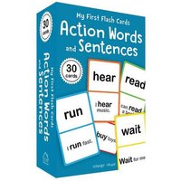 My First Flash Cards: Action Words and Sentences (Flash Cards for Children) von Prakash Books