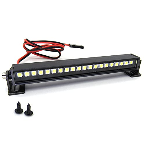 Prakti RC Car LED Roof Lamp Lights Bar for D12 C14 C24 C34 MN D90 MN99S RC Car Upgrade Parts Accessories von Prakti