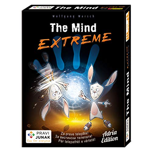 Pravi Junak The Mind Extreme Adria Edition - Game of The Year Nominee 2018 Sequel - Fun Exciting Unique Cooperative Card Game von Pravi Junak