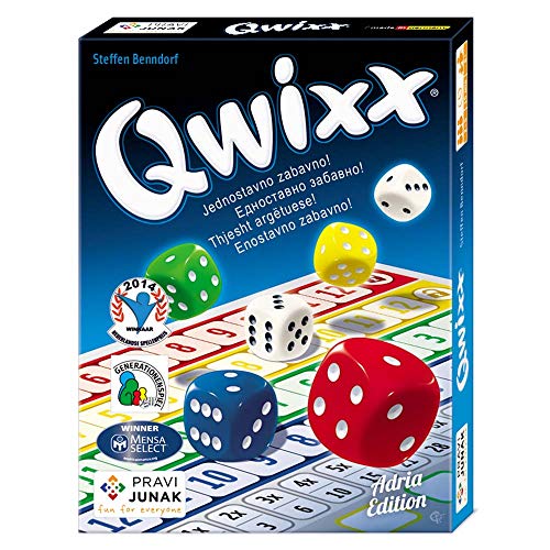 Pravi Junak QWIXX Adria Edition - Fast Family Fun Dice Game von Pravi Junak