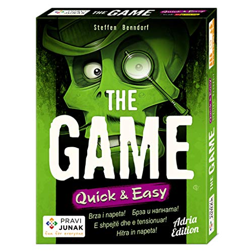 Pravi Junak The Game Quick & Easy Adria Edition - Rapid Paced Card Game for Family and Friends - Suitable for Ages 8 and Up, 10 Min, 2-5 Players - 52 Cards von Pravi Junak