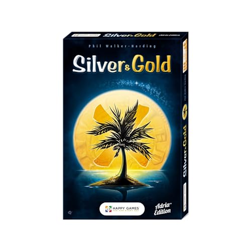 Silver & Gold Adria Edition - Exciting Adventure for Treasure Seekers - Engaging Card Game for Ages 8 and Up - Rich Gameplay Experience von Pravi Junak