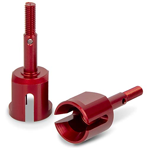 PrecisionGeek Aluminium Lenkknöchel Gelenkschalen - Kompatibel mit Tamiya TT-01 / TT-01E / TT-02 / TT-02B 1/10 RC Tourenwagen - Legierung Upgrade Teile - Rot - 2 Stück PrecisionGeek Aluminium Lenkknöchel Gelenkschalen - Kompatibel mit Tamiya TT-01 / TT-01E / TT-02 / TT-02B 1/10 RC Tourenwagen - Legierung Upgrade Teile - Rot - 2 Stück von PrecisionGeek