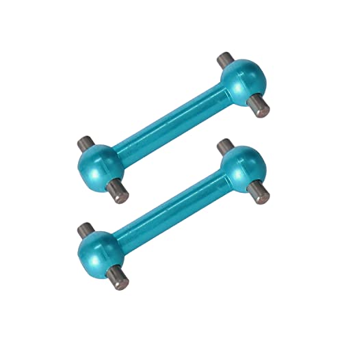 PrecisionGeek Ersatz für Tamiya Dog Bone, Antriebswelle, Tamiya TT01 TT01E TT02, Aluminium eloxiert – Packung mit 2 Stück (blau) PrecisionGeek Ersatz für Tamiya Dog Bone, Antriebswelle, Tamiya TT01 TT01E TT02, Aluminium eloxiert – Packung mit 2 Stück (blau) von PrecisionGeek