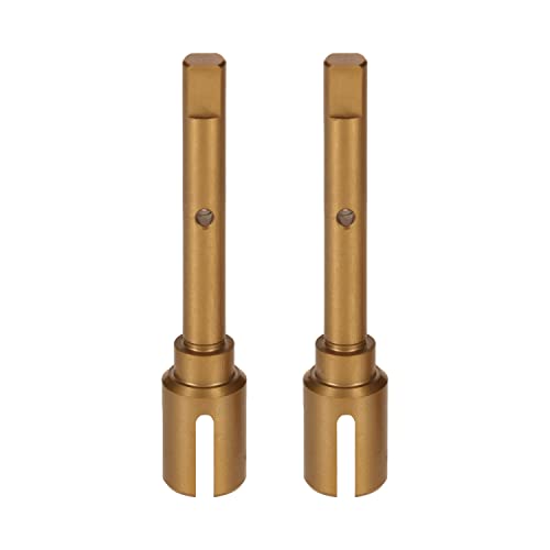 PrecisionGeek Ersatzteil für Tamiya 54502 TT-02/TT02 Antriebs Gelenk(TT-02B/TT-02D/TT-02T) (Gold) von PrecisionGeek